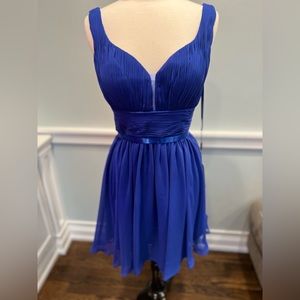 Royal Blue Homecoming Dress L-XL